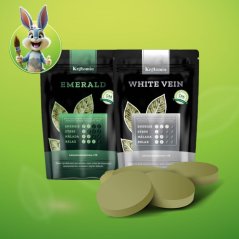 Velikononoční set (White Vein tablety 50g + Emerald tablety 50g)